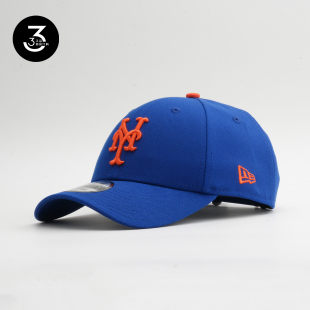 韩国代购 NEWERA纽亦华MLB球队标940硬顶可调节棒球帽NY纽约大都会