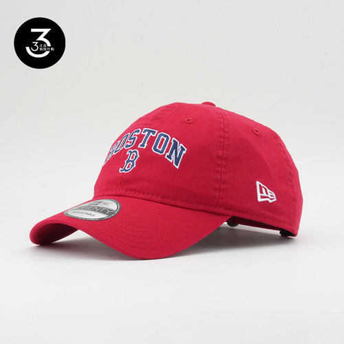 NEWERA纽亦华920软顶棒球帽红色