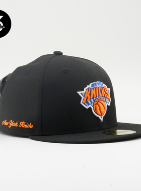 NEWERA X NBA 纽亦华 X NBA联名5950平沿全封闭棒球帽纽约尼克斯