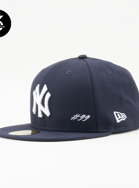 韩国代购NEWERA纽亦华球星号码5950平沿全封棒球帽NY纽约扬基99号