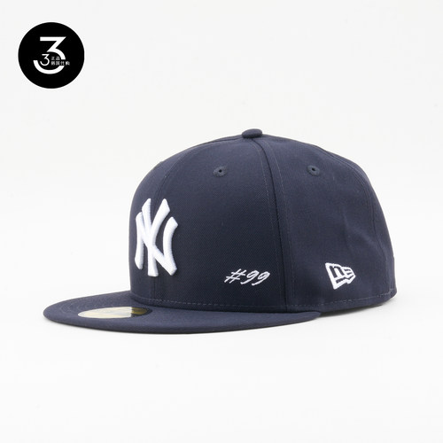 韩国代购NEWERA纽亦华球星号码5950平沿全封棒球帽NY纽约扬基99号