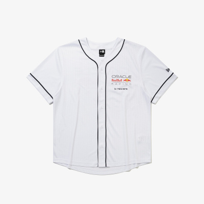韩国代购NEW ERA X RED BULL RACING纽亦华X红牛联名网眼衬衫白