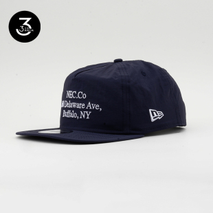 韩国代购 通风棒球帽藏蓝色 NEWERA纽亦华帽子1920平沿速干软顶夏季