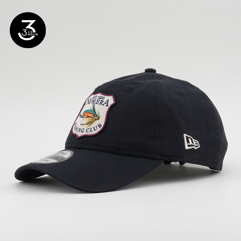 韩国代购NEWERA纽亦华帽子户外940软顶复古刺绣标棒球帽黑色