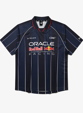韩国代购NEW ERA X ORACLE RED BULL RACING纽亦华X红牛联名T恤蓝