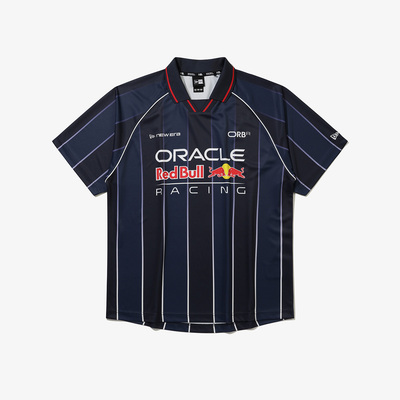 韩国代购NEW ERA X ORACLE RED BULL RACING纽亦华X红牛联名T恤蓝
