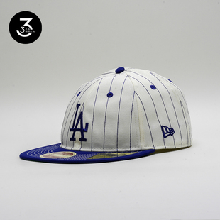 韩国代购 NEWERA纽亦华复古皇冠RC5950平沿软顶全封闭棒球帽LA道奇