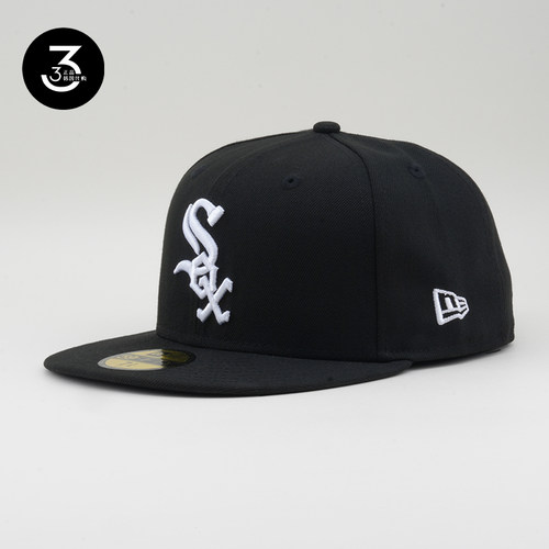 NEWERA芝加哥白袜5950平沿棒球帽