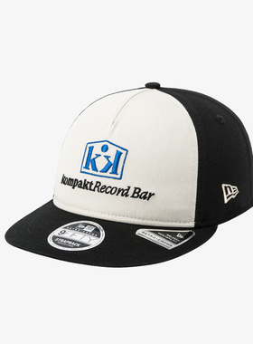 韩国代购NEWERA X KOMPAKT RECORD BAR纽亦华联名RC950棒球帽拼色