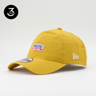 韩国代购 NEWERA纽亦华速干防晒透气轻薄白BOX标940软顶棒球帽黄色
