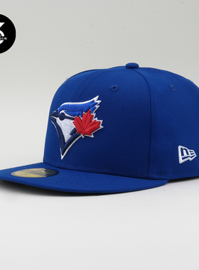 韩国代购NEWERA纽亦华5950平沿全封闭棒球帽MLB多伦多蓝鸟59FIFTY
