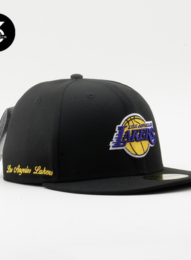 NEWERA X NBA纽亦华 X NBA联名5950平沿全封闭棒球帽洛杉矶湖人