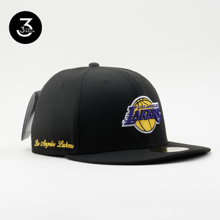 NBA纽亦华 NBA联名5950平沿全封闭棒球帽洛杉矶湖人 NEWERA