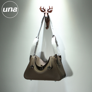 【Una高定】里外全皮丨蜡线缝制丨全钢五金TC皮头层牛皮真皮琳迪