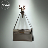 2025秋冬新款 Airvivi 20S06 真皮凯莉包牛皮腋下包单肩斜挎包女包