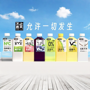 不止夏天 NFC白桦树汁450ml*15瓶100％椰子水 玉米汁苹果汁葡萄汁