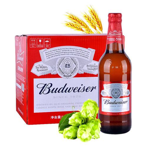 百威啤酒460整箱装经典拉格精酿