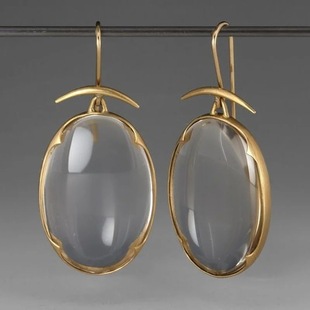 宝石吊坠耳环构型复古耳环 华杰 精致时尚 热销新品 厂家直销 WISH