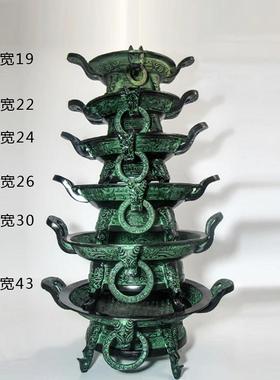 合金仿古婚庆聚宝盆礼品