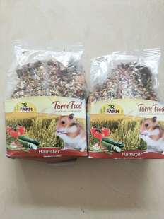 现货包邮德国JR Farm天然熊粮侏儒仓鼠粮500g