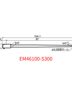 议价 日本进口ACCRETECH东京精密测针EM46100-S300 EM-59103-S001