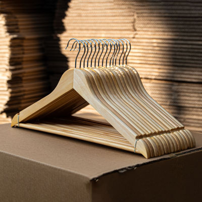 实木衣架挂衣衣挂衣柜晾衣木质衣架衣服撑子家用衣撑酒店衣服架子