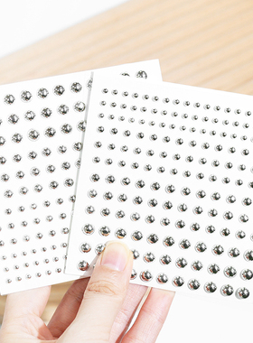 T唇钉贴A1pq808-自粘免打孔无洞眉钉唇钉贴眼妆饰品贴脸部装饰品