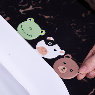 日本进口MUJIΕ厂家直销可爱卡通马桶提盖器把手塑料便捷式 马桶翻