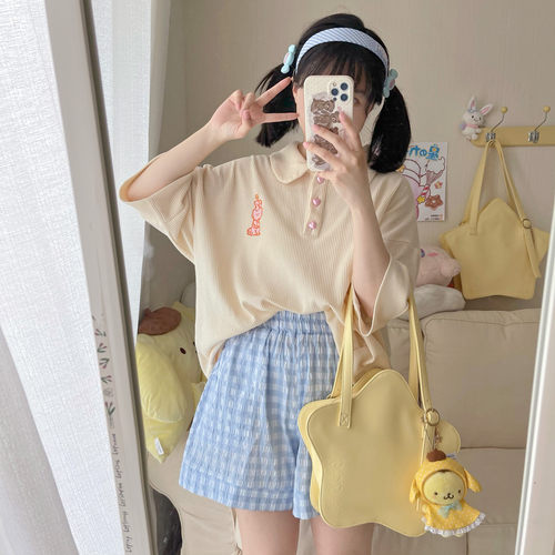 NNS迷你派派星星煎饼手提单肩包