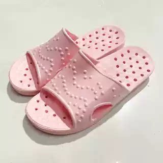 外贸原单夏季浴室拖男女拖鞋洞洞漏水拖微瑕