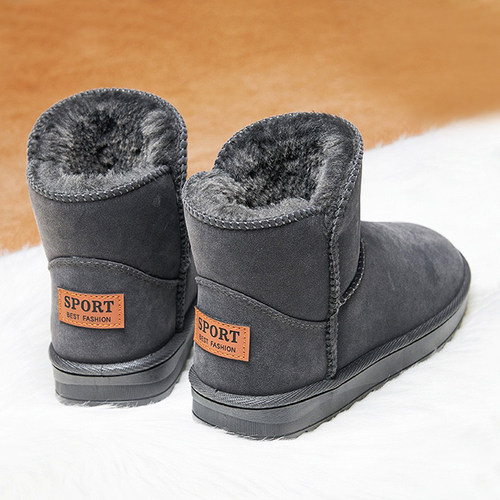 【冬季特大码男鞋男士高帮棉鞋】