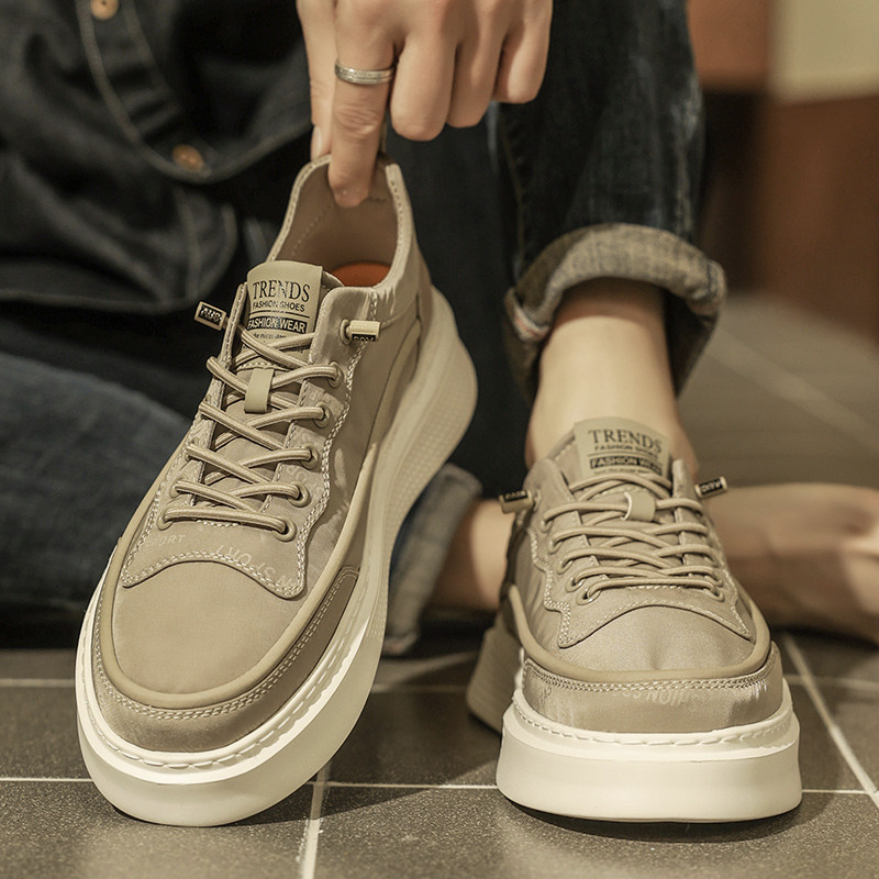 【新款】秋季大码冰丝布清凉男鞋