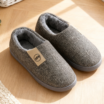 冬季特大码男鞋46棉拖鞋男款室内家居47包跟保暖棉鞋48软底拖鞋49
