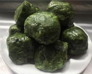 建阳特产零食农家清明果荷叶蒸绿色ongjie点心小吃ongjie嗡解5个