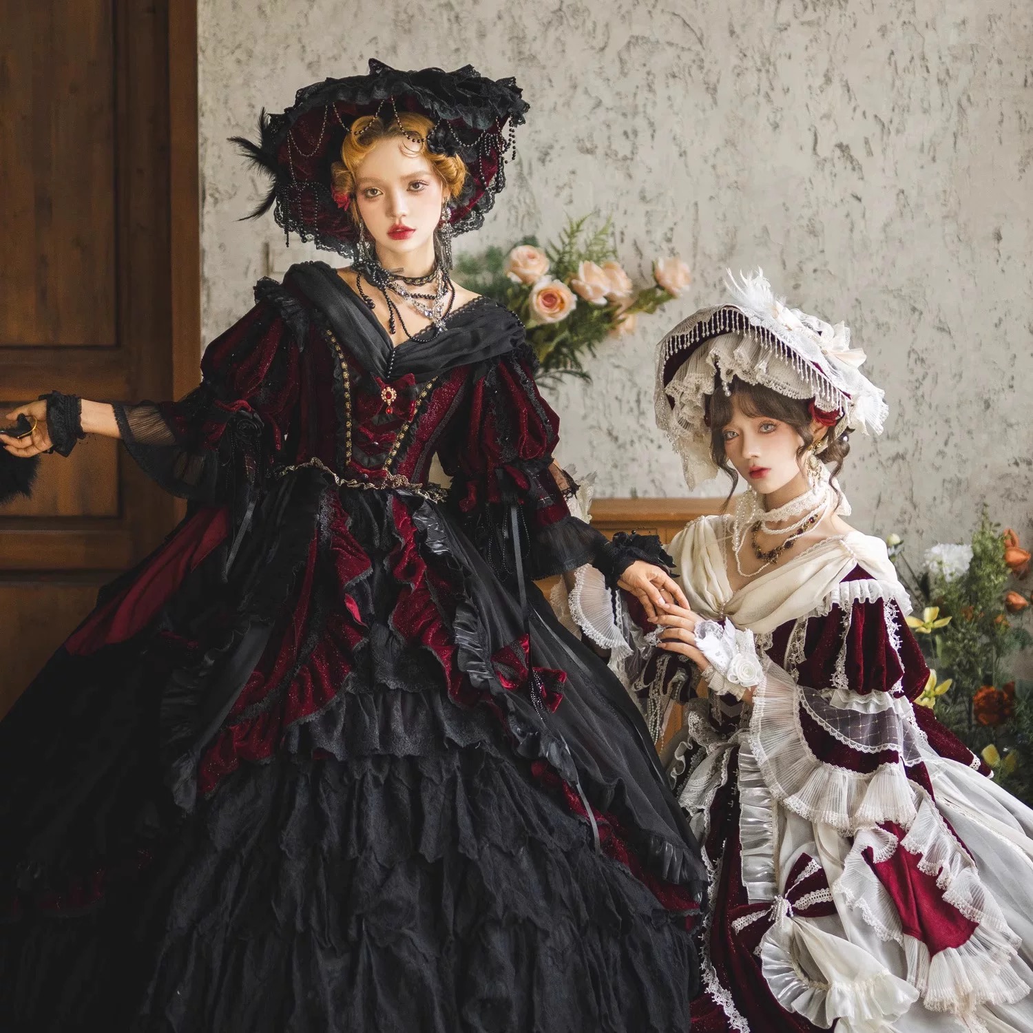 丝绒固色版凯瑟琳花嫁Lolita