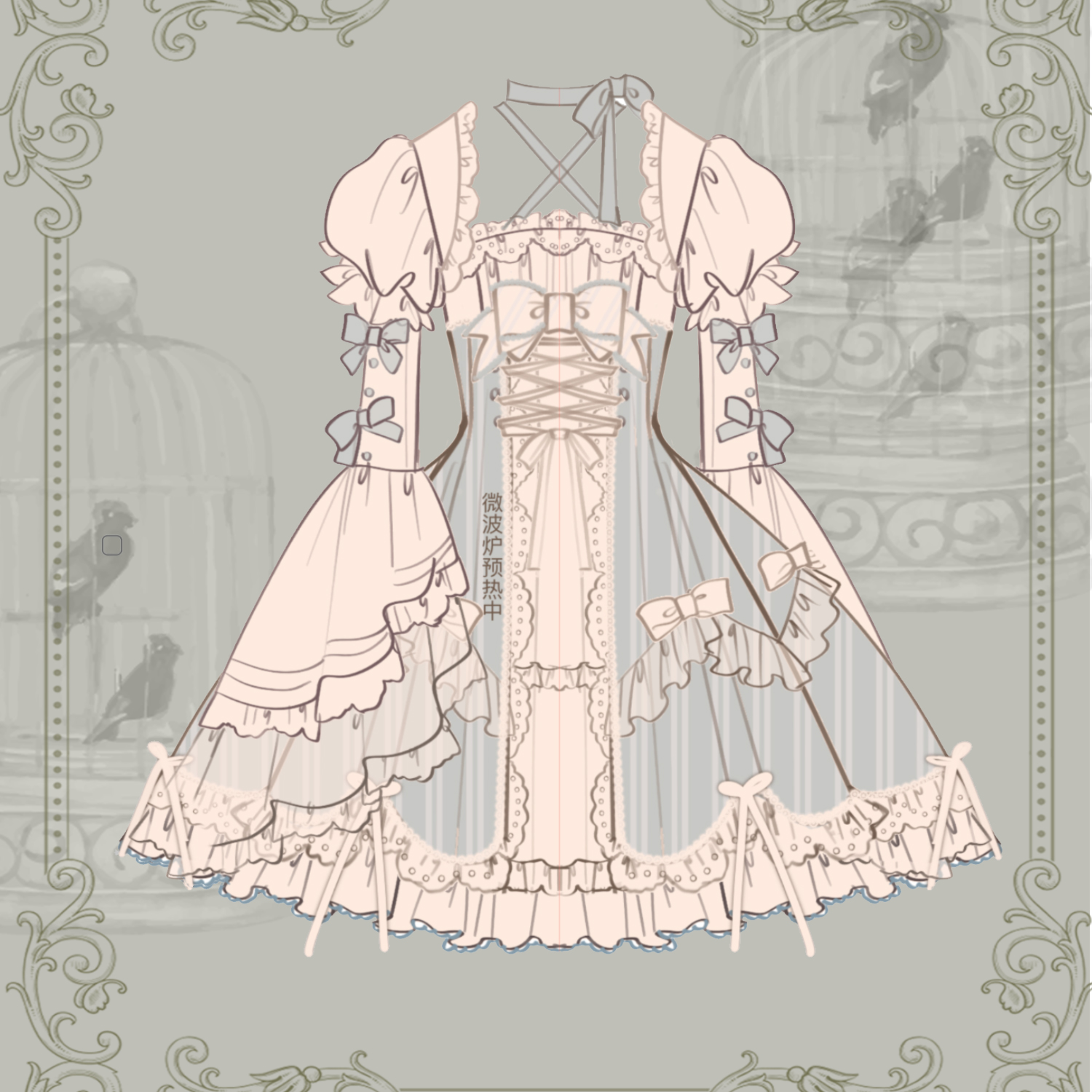 华夏喵洛丽塔连衣裙OP