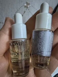 拍5个包邮正品中小样兰蔻极光焕白精华7ml日期2611