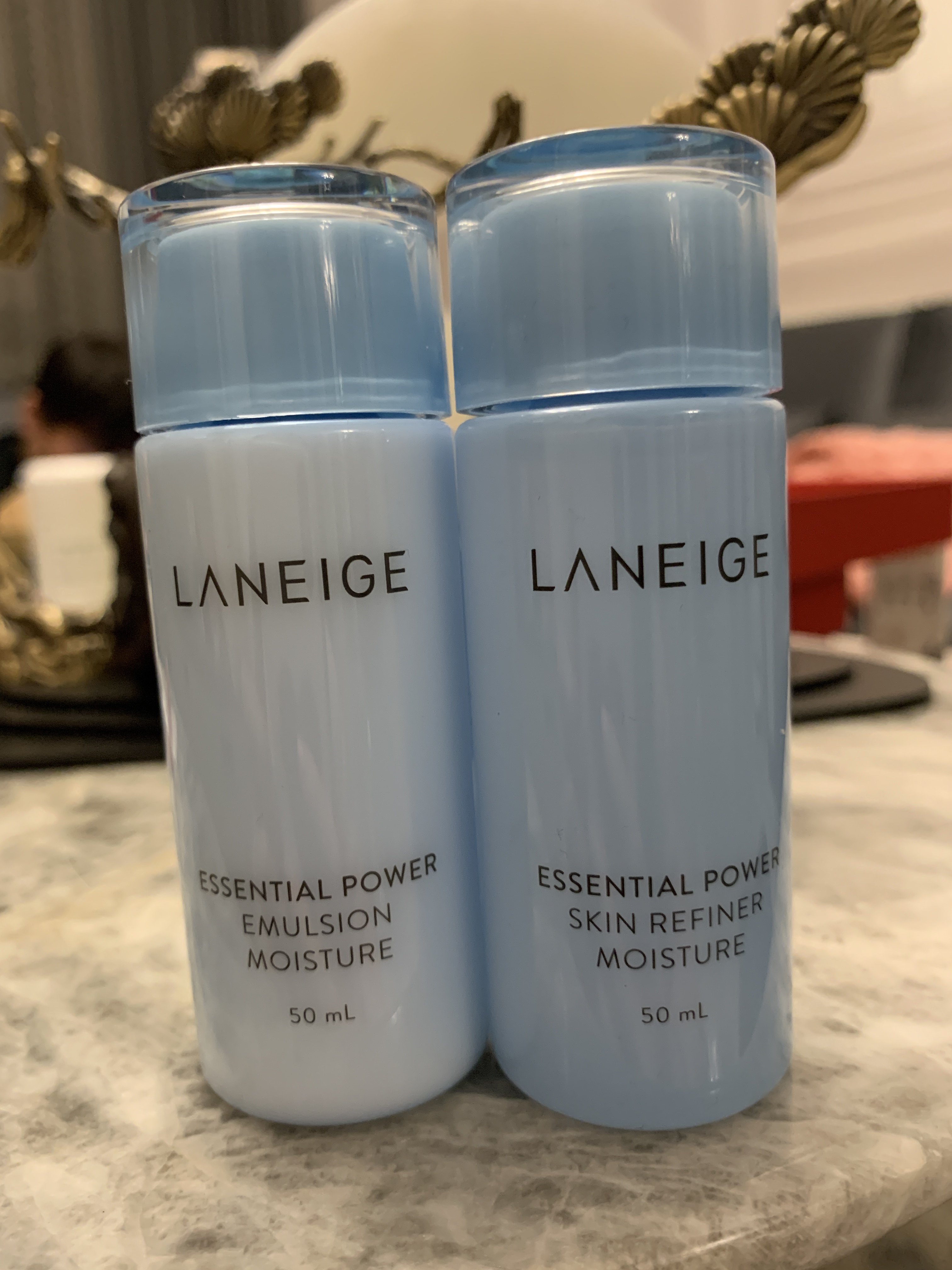 3个包邮正品兰芝水衡透润细肤露50ml润肤乳50ml补水滋润保湿套装