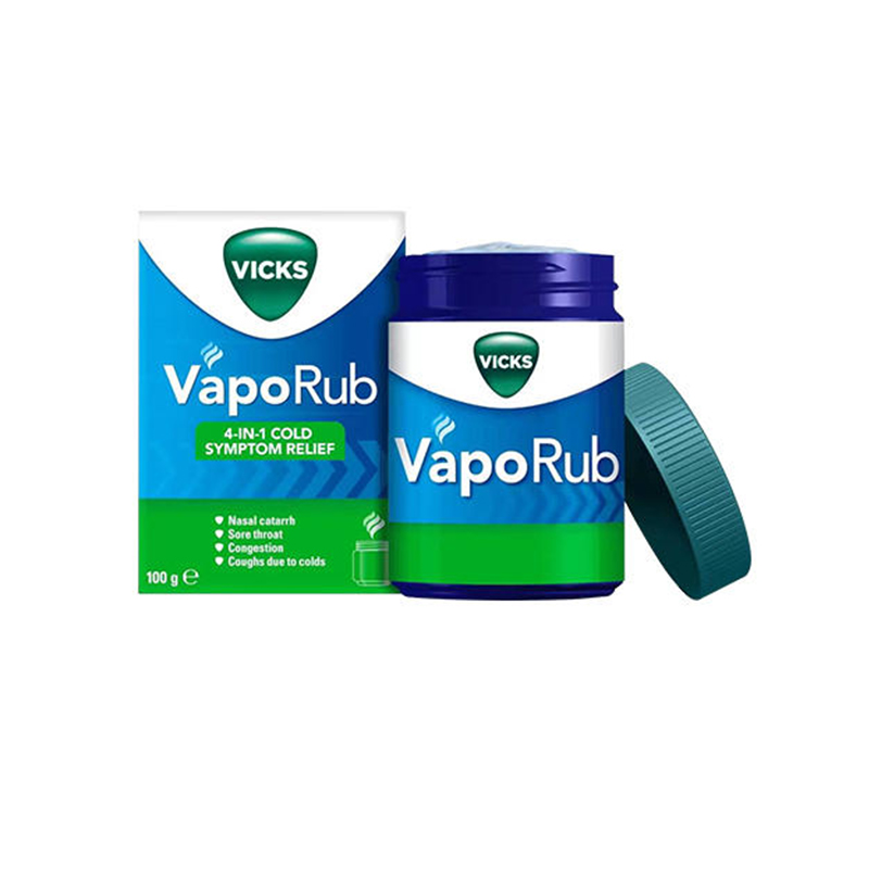 英国进口Vicks VapoRub儿童成人通鼻薄荷膏蚊虫叮咬感冒鼻塞正品R