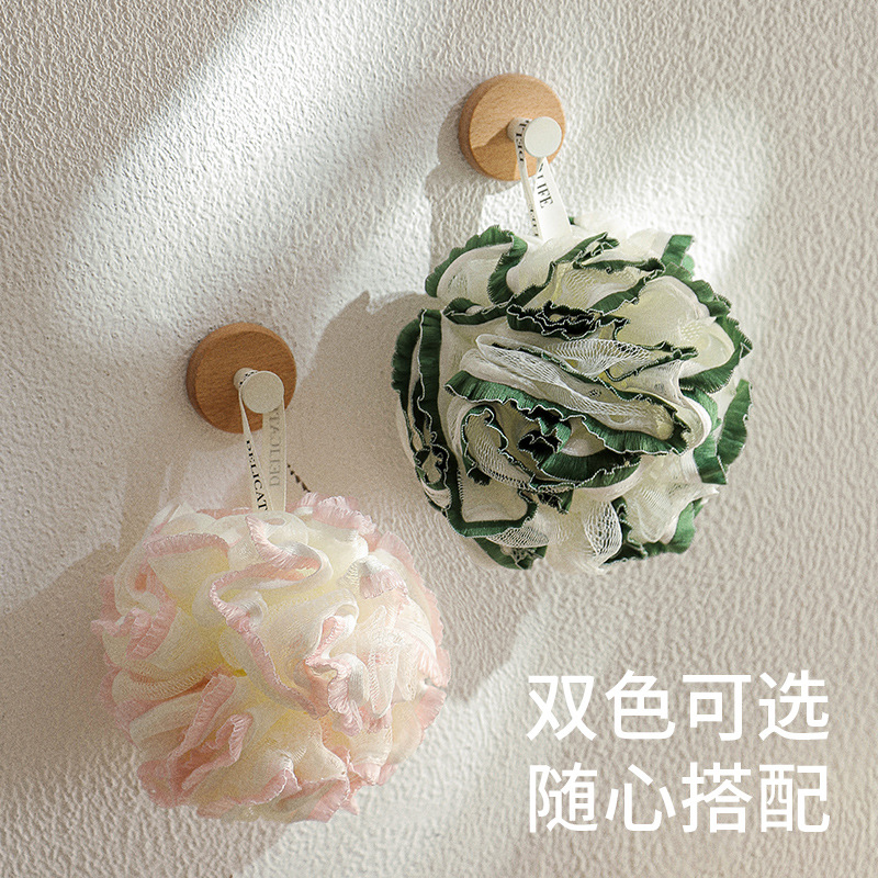 不散大号新款浴球超柔软丰富起泡