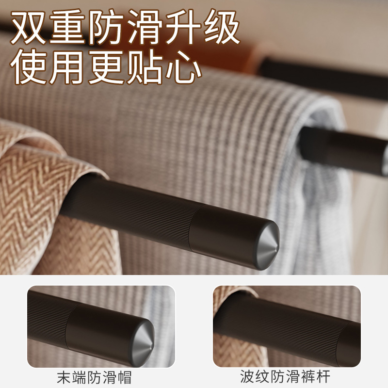 折叠裤架家用裤夹衣架专用多层