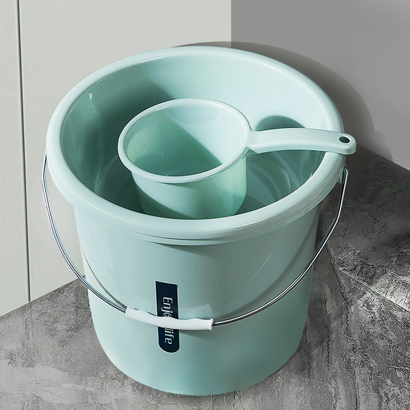 住校生脸盆水桶提桶学生宿舍用家用储水桶洗澡洗衣桶塑料桶盆套装