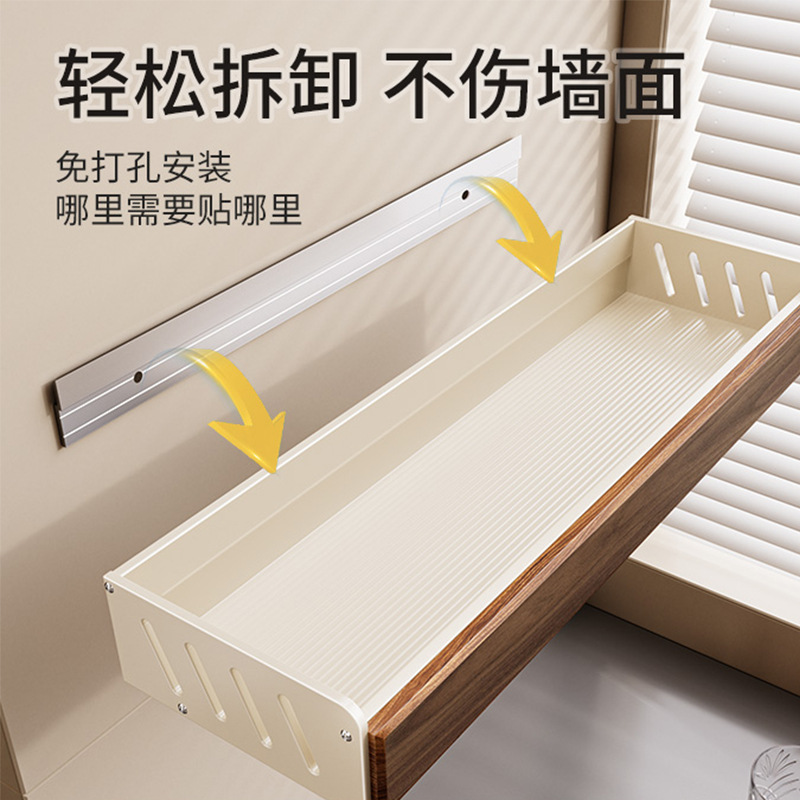 胡桃木厨房置物架多层调味料品罐