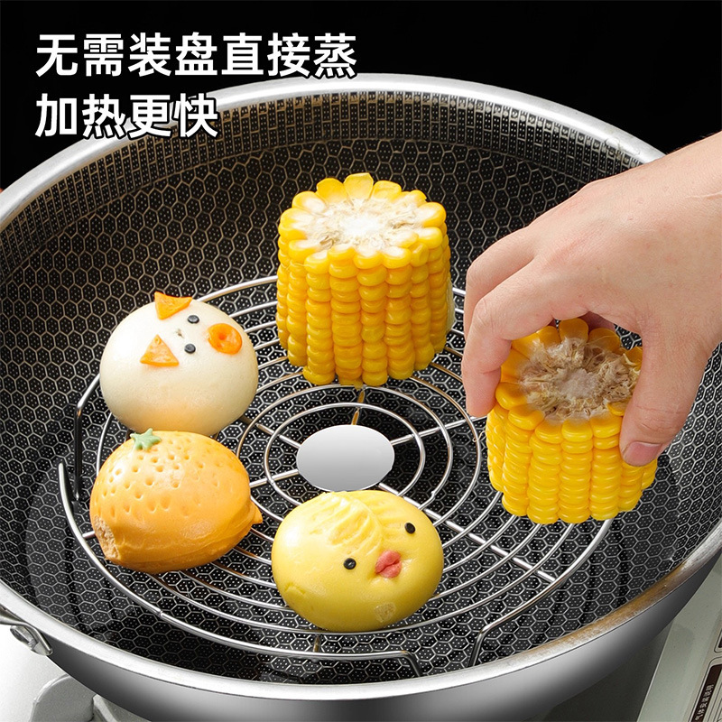 不锈钢蒸盘蒸笼蒸屉厨房电饭煲