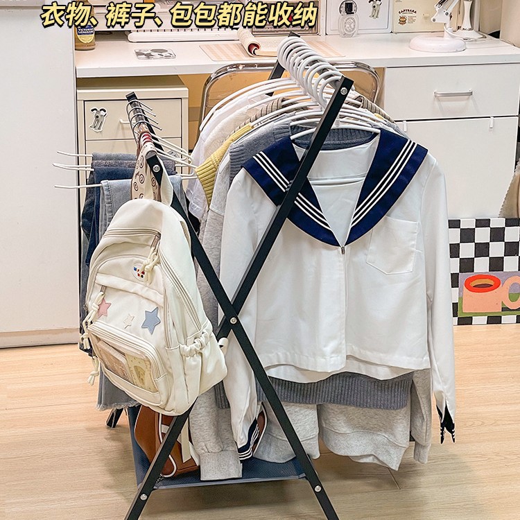 出租屋衣帽架落地卧室临时放衣服