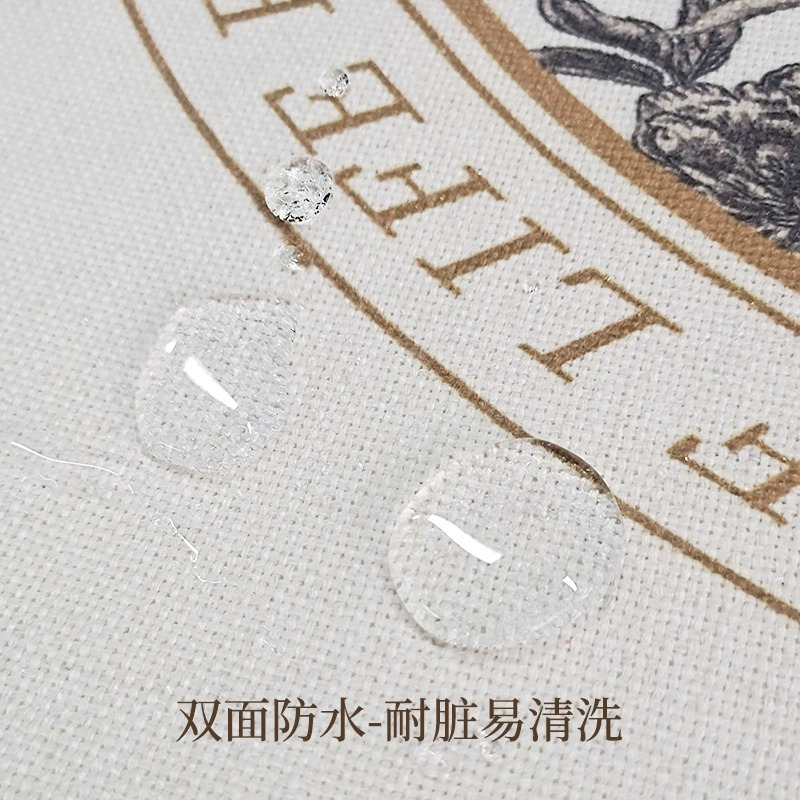 中古风桌旗轻奢高端餐桌布布艺