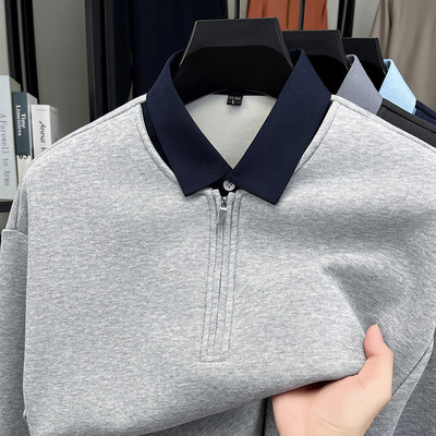 韩系高级感假两件卫衣男款秋季长袖上衣潮流帅气休闲穿搭套头外套