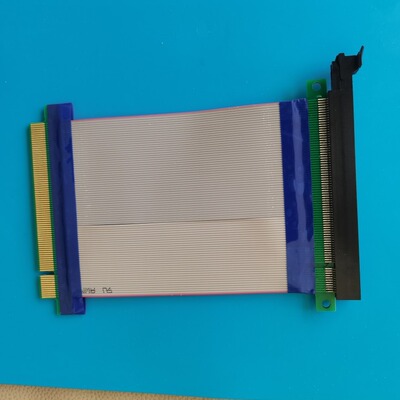 PCIE16x转16x显卡延长线 pcie转接线扩展外接稳定1U 2U数据线