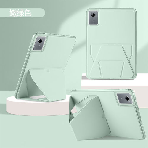 适用2025联想小新平板11保护套亚克力idea tab11折叠支架xiaoxinpad防弯TB335FC全包防摔横竖支TB336FU平板壳