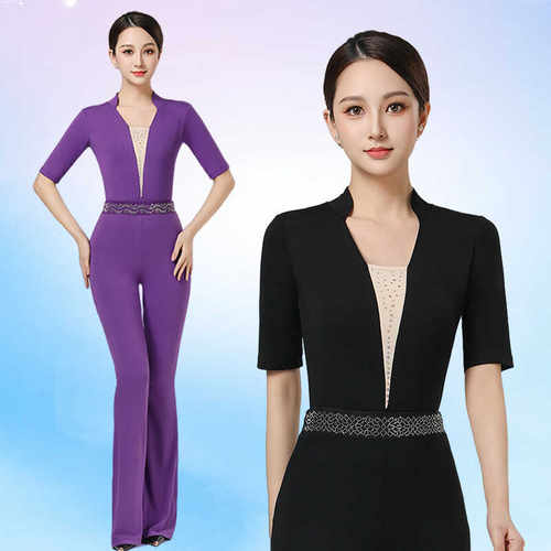 新款高级感仪态礼仪形体训练服装